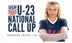 Congrats to Channig Foster for being called to the U-23 US National Team